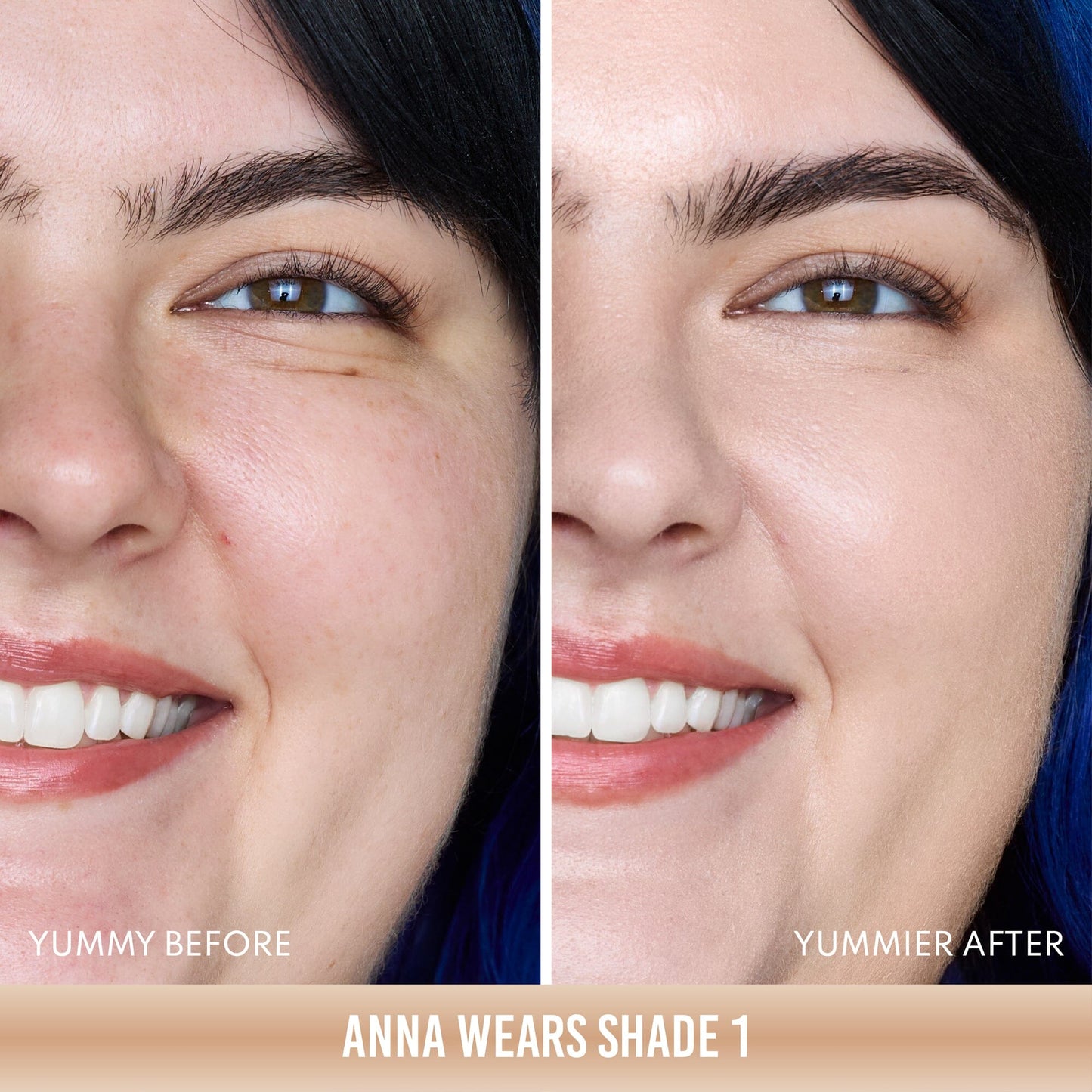 Yummy Skin Serum Skin Tint Foundation with Peptides + Ceramide